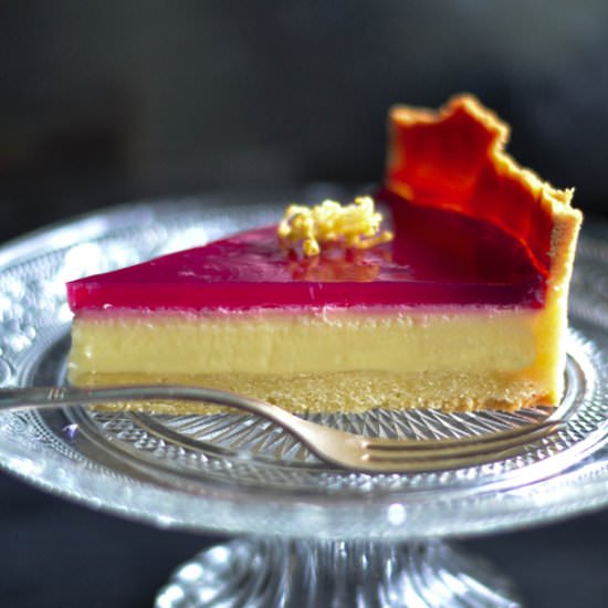 Raspberry Cheesecake Tart