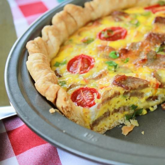 Quick & Easy Breakfast Pie