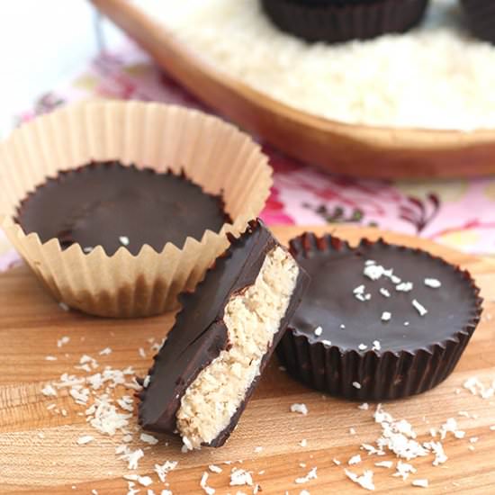 Coconut Caramel Cups