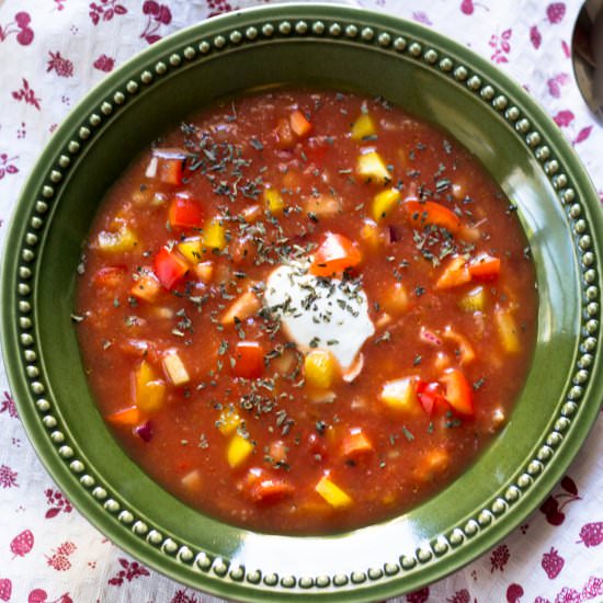Gazpacho – Refreshing & Flavorful