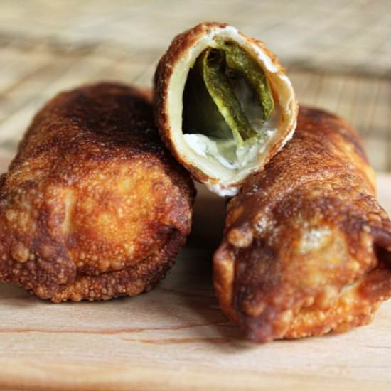 Jalapeno Popper Egg Rolls