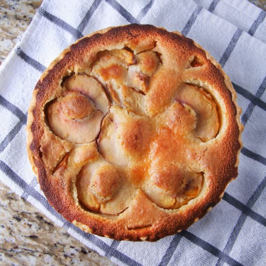 Quick & Dirty Peach Pie