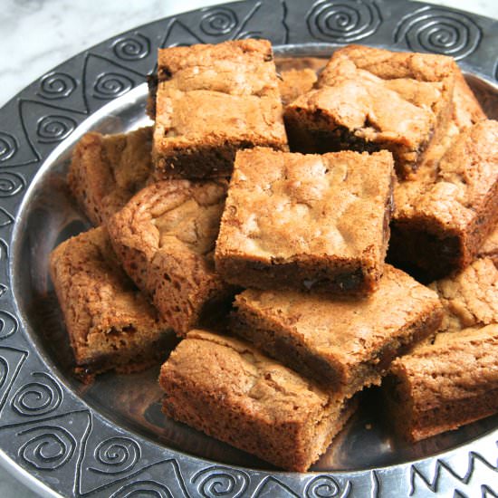 Biscoff Blondies