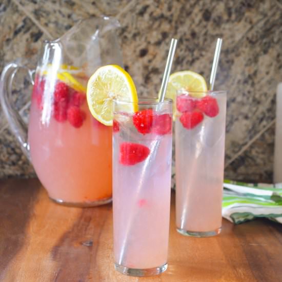 Sparkling Raspberry Lemonade