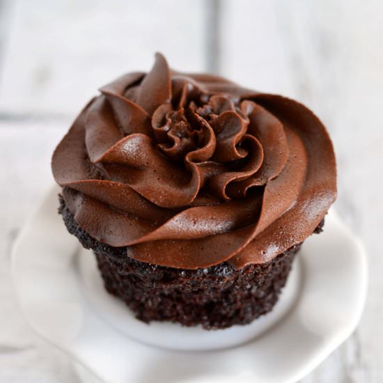 Chocolate Kahlua Cupcakes