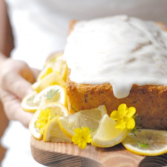 Glazed Lemon Zucchini Bread