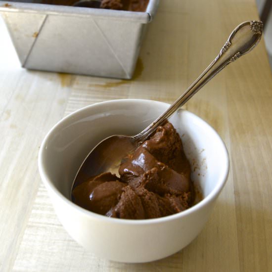 Chocolate Chia Ice Cream