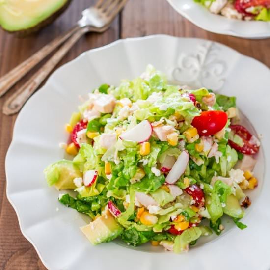 Chopped Mexican Chicken Salad