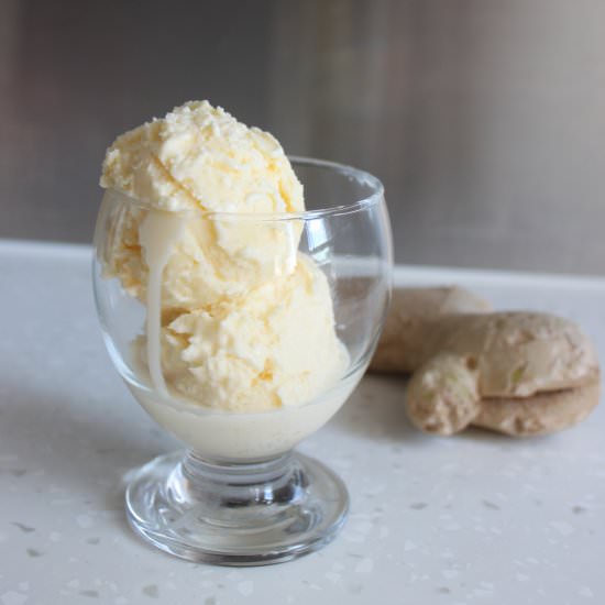 Ginger Milk Ice Cream