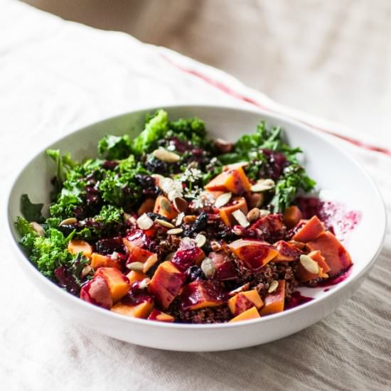 SWEET POTATO & BLUEBERRY FOREST