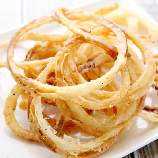 Onion Rings – Thin and Crispy!