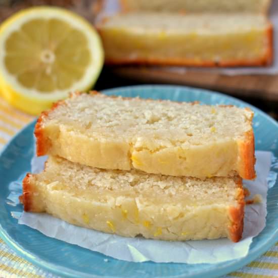 Glazed Light Lemon Bread