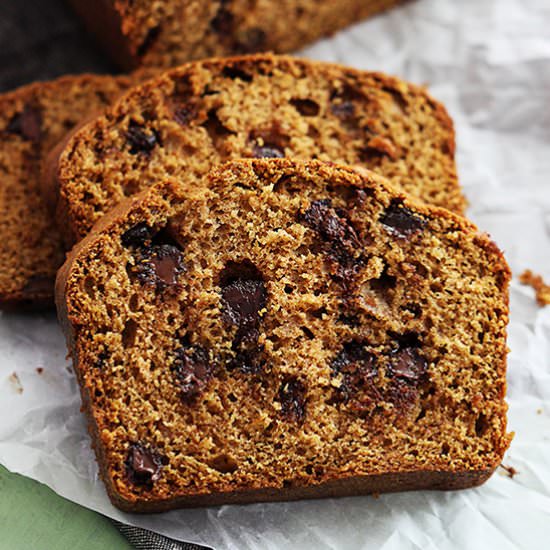 Browned Butter Pumpkin Bread