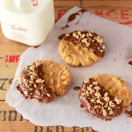 Chocolate Peanut Butter Cookies