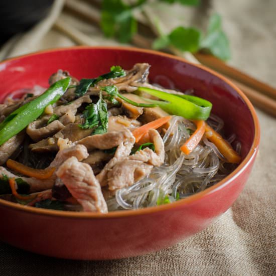 Delicious Korean Japchae