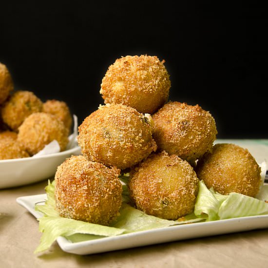 Crispy Cheesy Potato Gems