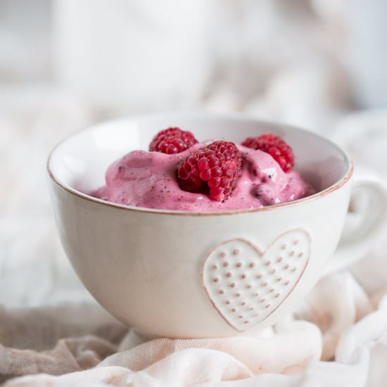 Yogurt Berry Ice Cream