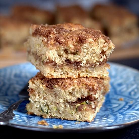 Cinnamon Zucchini Coffee Cake