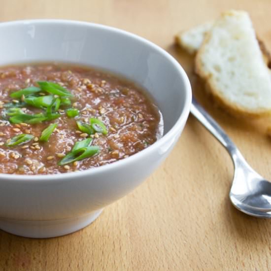 Gazpacho with Sesame