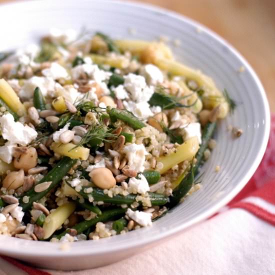 Chickpea, Quinoa and Feta Salad