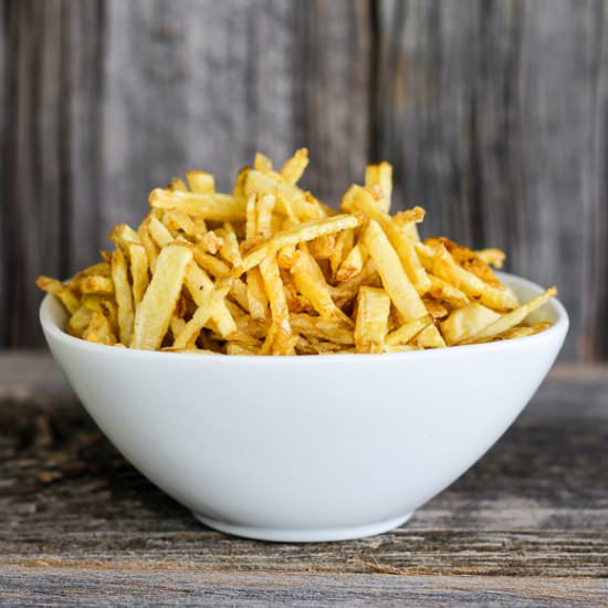 Homemade Shoestring Potato Sticks