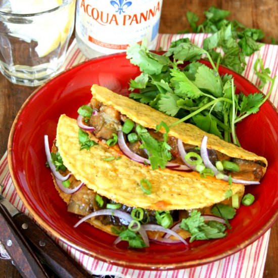 Eggplant Tacos