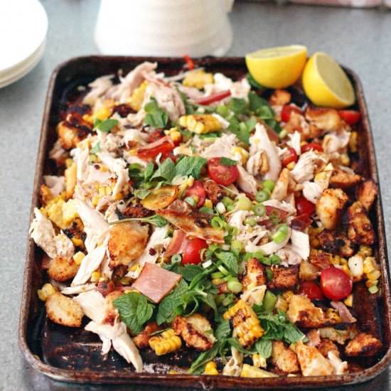 Warm Chicken and Corn Salad