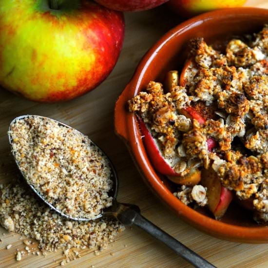 Healthy Apple Crumble