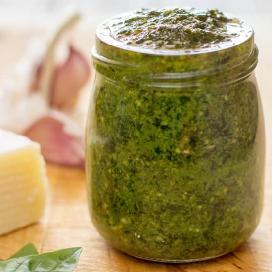 Easy Basil Pesto