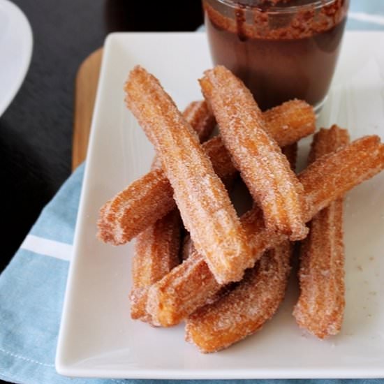 Maple Glaze Churros