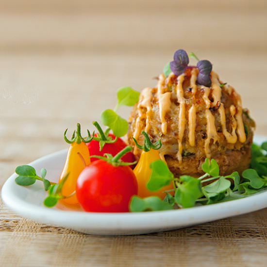 Blue Crab Stuffed Mushrooms