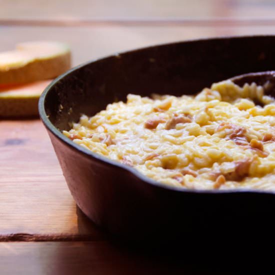 Melon and Prosciutto Risotto