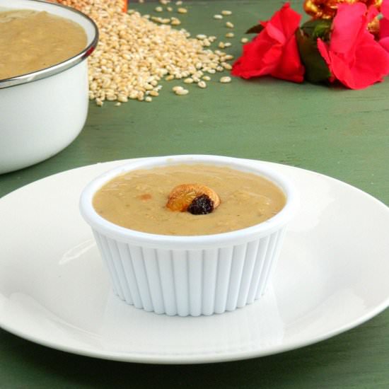 Whole Grain Kheer | Payasam