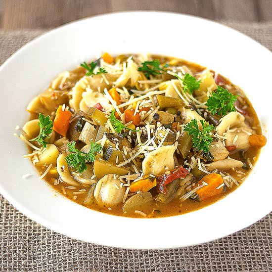 Summer Veggie Minestrone
