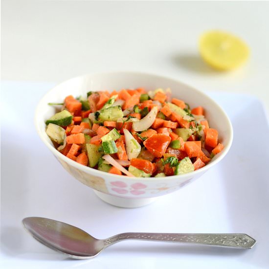 Indian vegetable salad