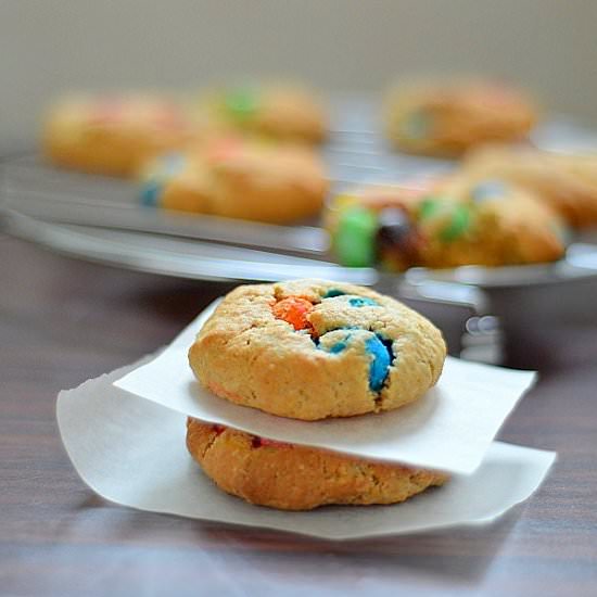 M and M cookies