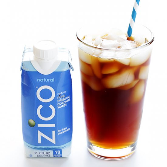 Coconut Water Iced Coffee