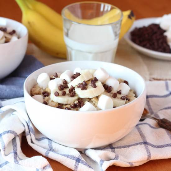 Peanut Butter Banana Oatmeal