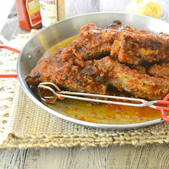 Oven Barbecued Ribs