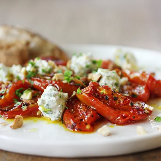 Saffron Roasted Tomatoes