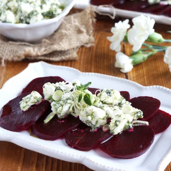 Beetroot & Marinated Feta Salad