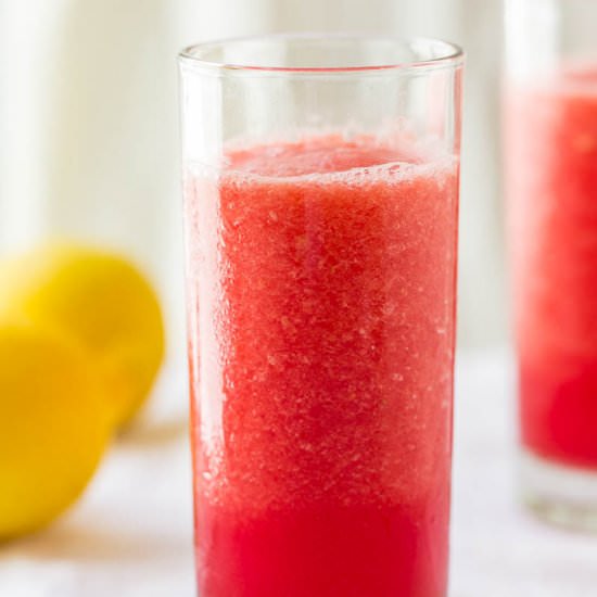 Watermelon Lemon Drop Slushies