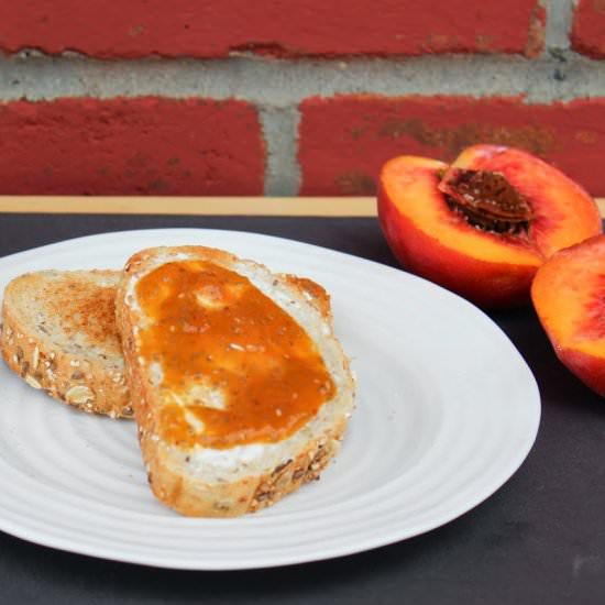 Ginger-Peach Chia Seed Compote