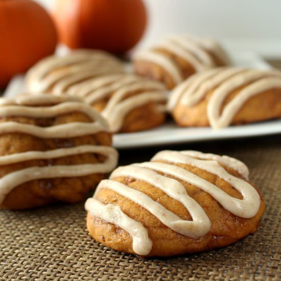 Pumpkin Toffee Cookies