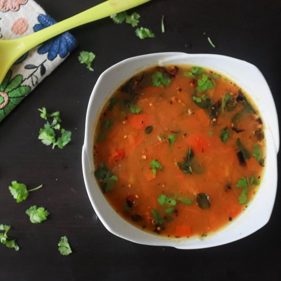 Tomato Dal Rasam/Tomato Soup