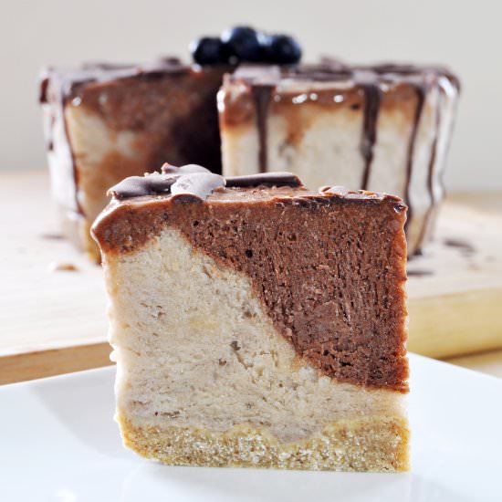 Raw Vegan Breakfast Ice Cream Cake