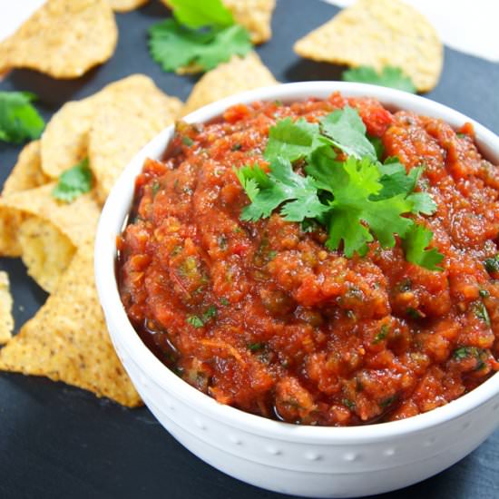 Roasted Poblano Salsa