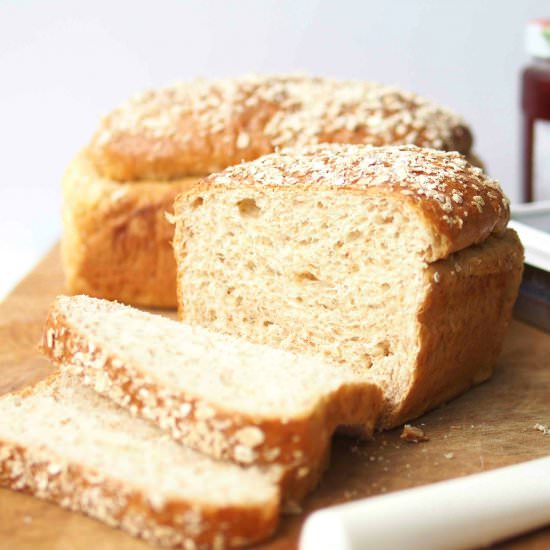 Hokkaido Wholemeal Milk Loaf