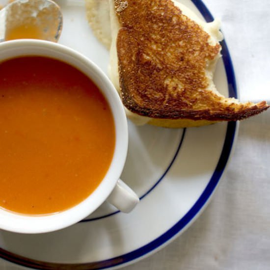 grilled cheese and tomato soup