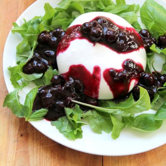 Blueberry Burrata Salad
